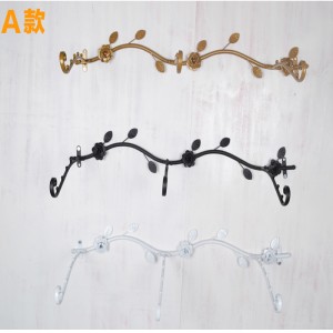 TMJ PP-561 Customized Wall Mounted Clothes Rack Stainless Steel Clothes Hanging Rack for Garments Showroom Display