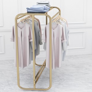 TMJ PP-563 Fabrik Luxury Women Garment Shop Metal Clothes Display Racks