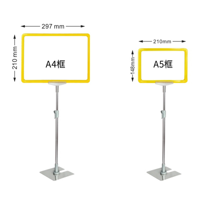 TMJ POP 044Für Möbelhaus und Buchhandlung Tabletop Wood Display Stand Clear POP Acryl Schilderhalter 8,5 x 11 Zoll Anzeigenrahmen