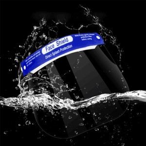 2021 Large Lens Transparent Anti Fog Protective Bubble Face Shield with Elastic Headband