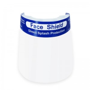 2021 Large Lens Transparent Anti Fog Protective Bubble Face Shield with Elastic Headband