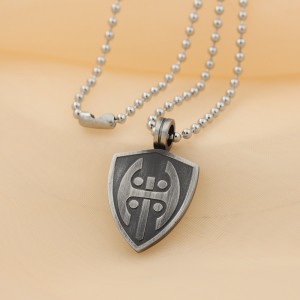 Großhandel Edelstahl Anti Black Anhänger Italien Halskette