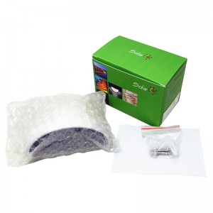 Solar Halbkreis Wandleuchte