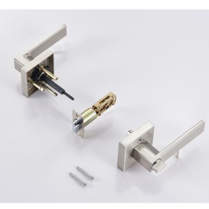 S7802 Keyed Entry Hebel Schloss für Außentür, Haustür, Hochleistungs -Türknauf