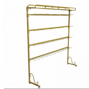 TMJ PP-580 Beweglicher Haken Regal aufhängen Ohrringe Halsschmuck Schmuckständer