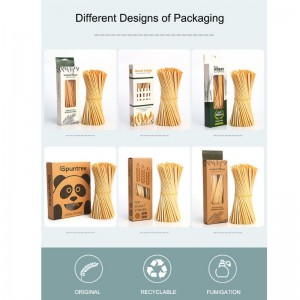 Tragbares Maisstärke-Trinkstroh biologisch abbaubares kompostierbares Pla-Stroh