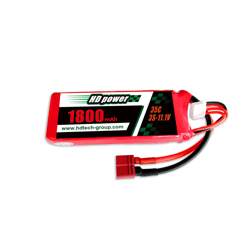 HD POWER 1800mAh 35C 3S 11.1V Lipoatterie