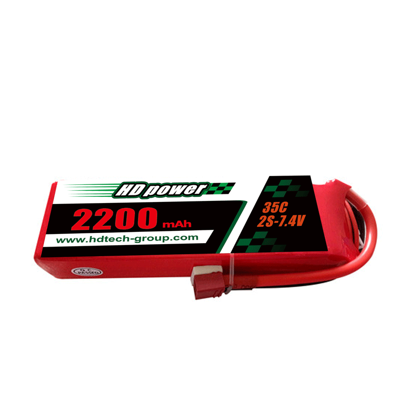 HD POWER 2200mAh 35C 2S 7,4V Lipobatterie