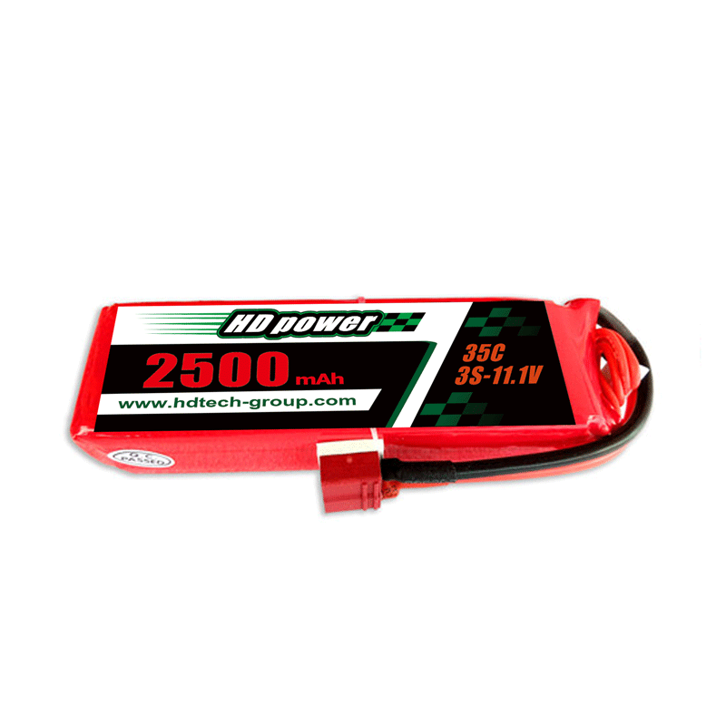 HD POWER 2500mAh 35C 3S 11.1V Lipobatterie