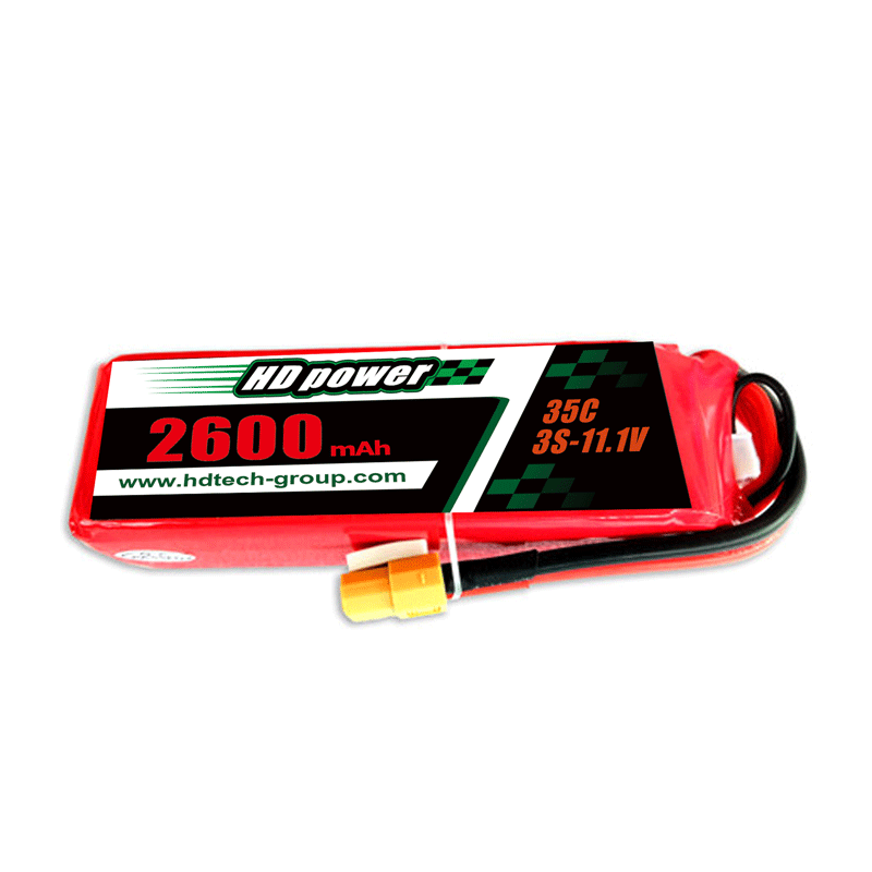 HDPOWER 2600mAh 35C 3S 11.1V Lipobatterie