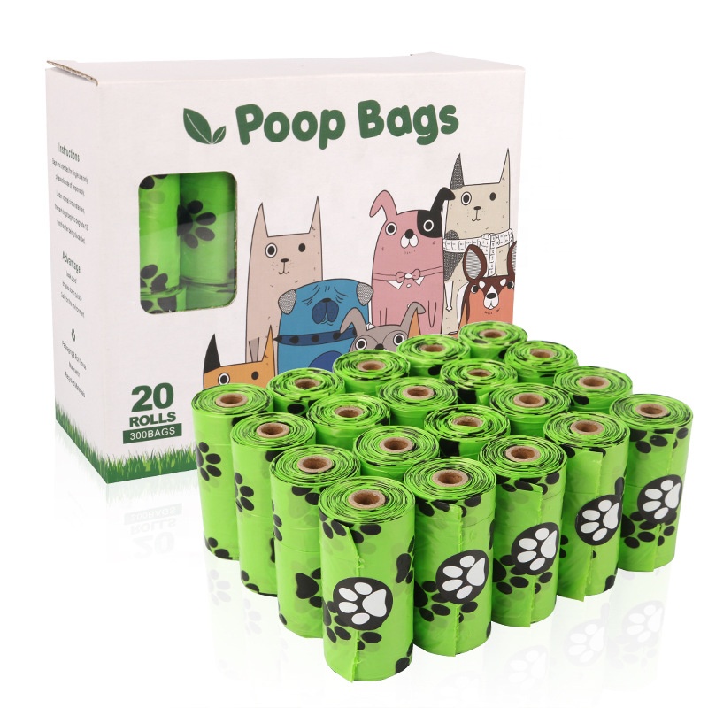 Biologisch abbaubarer Hundebeutel Katzenputtel Saubere Abholung Müllbeutel Umwelt Verpackung