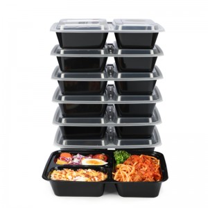 Umweltfreundliche Lebensmittelverpackung Obst und Gemüse Takaway Einweg Safe Kunststoff Lebensmittelbehälter