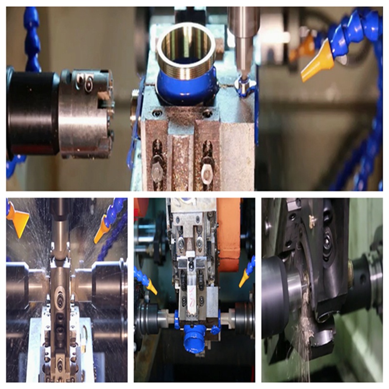 High Precision Aluminium oder Messing Herstellung Sondermaschine / Ventile Herstellung High Precision Rotary Transfer Machine