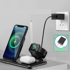 4 in 1 kabellose Ladestation