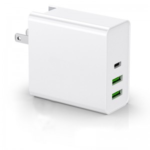 65W PD USB Typ C Stromversorgung Multi Port Wandladegerät