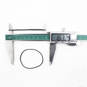 Spot Großhandel Durchmesser 43mm schwarz hohe Elastizität hohe Elastizität Sicherheit und Umweltschutz landwirtschaftliches Naturkautschukband