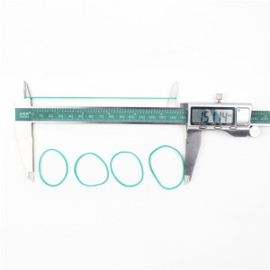 Fabrik Großhandel Durchmesser 38mm Farbe hohe Elastizität Alterungsbeständige Sicherheit und Umweltschutz Gummiband für Bürokultur und Bildung