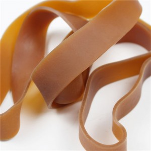 Anpassbarer großer, verlängerter und verbreiterter flacher Gummiband mit Abriebfestigkeit und industriellem Hochtemperaturgummiband