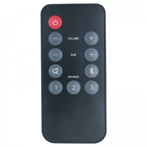 Heiß verkaufendes neues Design OEM ODM Smart Home Fernbedienung für Lüfter \\/ Kehrmaschine \\/ Licht \\/ Audio-Player