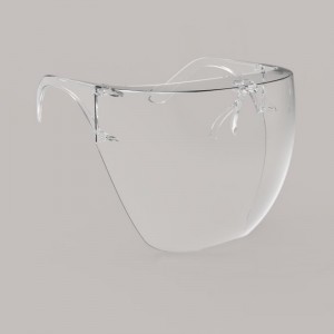 Antibeschlag-Sicherheitsausrüstung Benutzerdefinierte Isolierung Kunststoff-Blocc-Gesichtsschutz