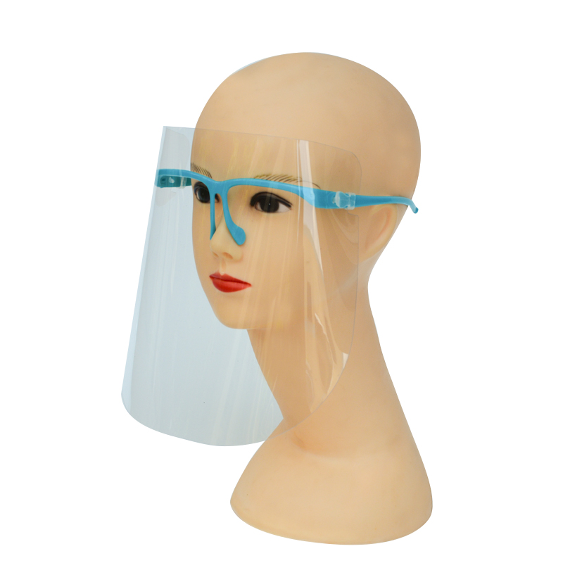 OEM Anti-Fog Distributor Kundenspezifische Isolation Kunststoff-Gesichtsschutzgläser