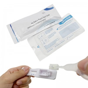 V-CHEK ™ 2019-nCoV Ag Schnelltestkarte ohne Nasopharyngealswab