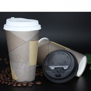 Einweg-Kaffeetasse aus einwandigem Papier