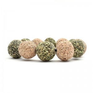 Buddha Perlen Schnur Katze Minze Ball