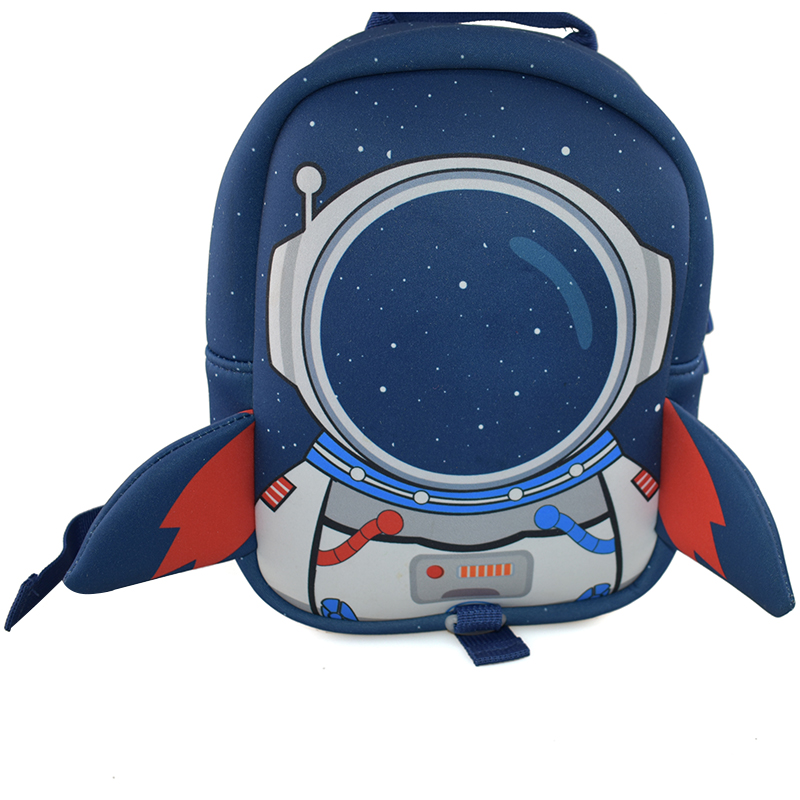 2021 neuer 3D Netter Cartoon Neopren Animal Waterproof Schoolbag Kids Backpack