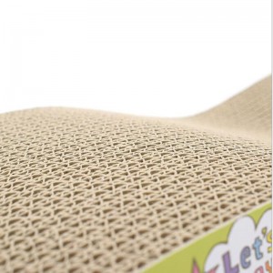 V-förmige Katzen-Scratch-Board