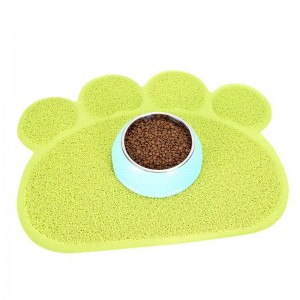 Fußabdrücke wasserdichte Katzenstreuauflage