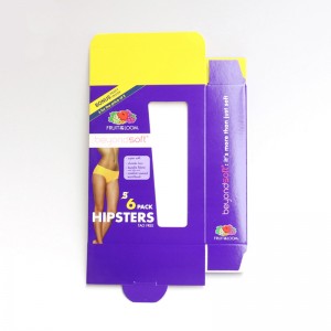 Kleidung Unterwäsche Unterwäsche Anzeigefeld, Fensterkennzeichen.