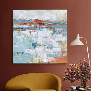 100% handgemalte Kunst Handgemachte Ölwandkunst Malerei Original Abstrakte Leinwand für Live-Zimmer