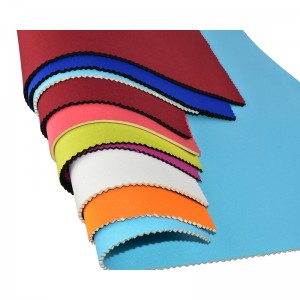 Sublimation Stoff Weiß Neopren-Geldbörse Tumblerhülse SBR Gummi-SCR 4-Wege-Stretch Nylon Spandex-Stoff Neopren-Pullover