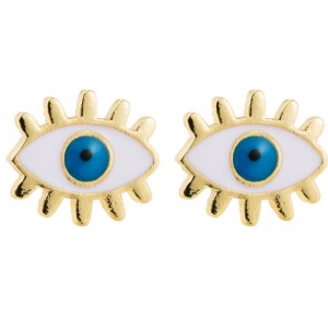 Europäische und amerikanische grenzüberschreitende Mode weibliche Kupfer tropft einfache Ohrringe Devil yous Ohrringe Ins japanische koreanische Version von Ohrringen