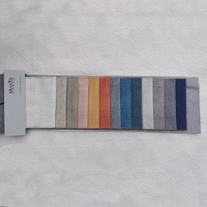 Garnfärbte Baumwollleinenstoff BNT1903