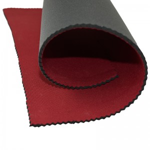 Sublimation Stoff Weiß Neopren Geldbörse Tumblerhülse SBR Gummi SCR-Wege Stretch Nylon Spandex Stoff Neoprenpullover