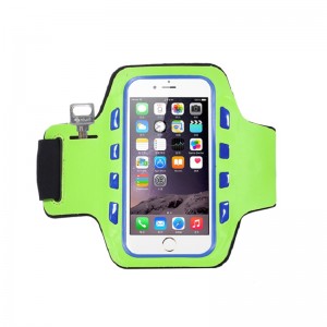 Akteurpreis Großhandel Reflektierende Sicherheit Spandex Armband Wasserdichte Handy Armband für iPhone XS iphone 11