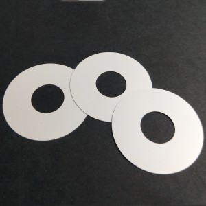 0,2mm Runder reflektierendes Papier Weiß Glatter reflektierender Film