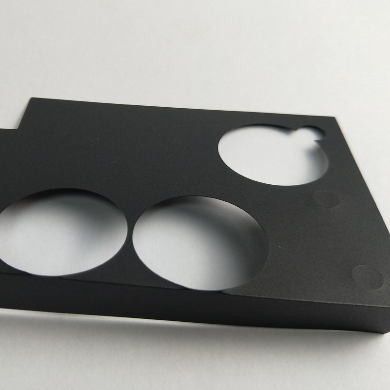 203 * 109 * 0,25mm schwarzes PC-Isolierblatt, temperaturbeständig und leicht zu biegen