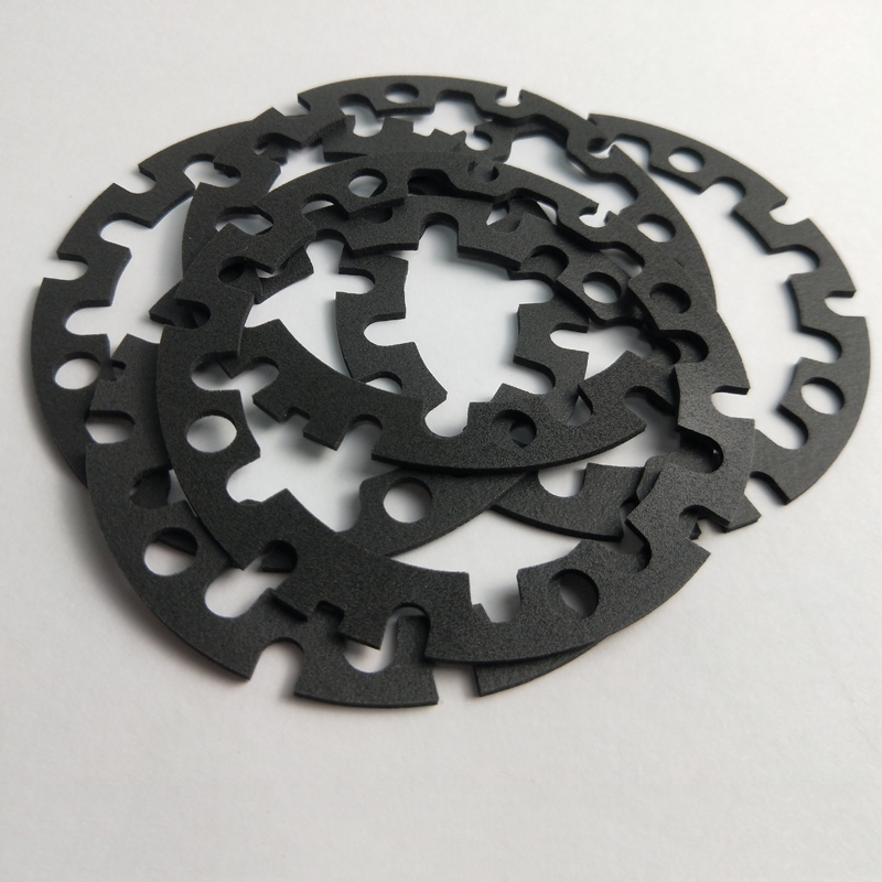 Flammenhemmende Stoßdämpfung PORON LE-32 Schaum schwarz Dichtungsschaum Bulk Molding Foam Großhandel