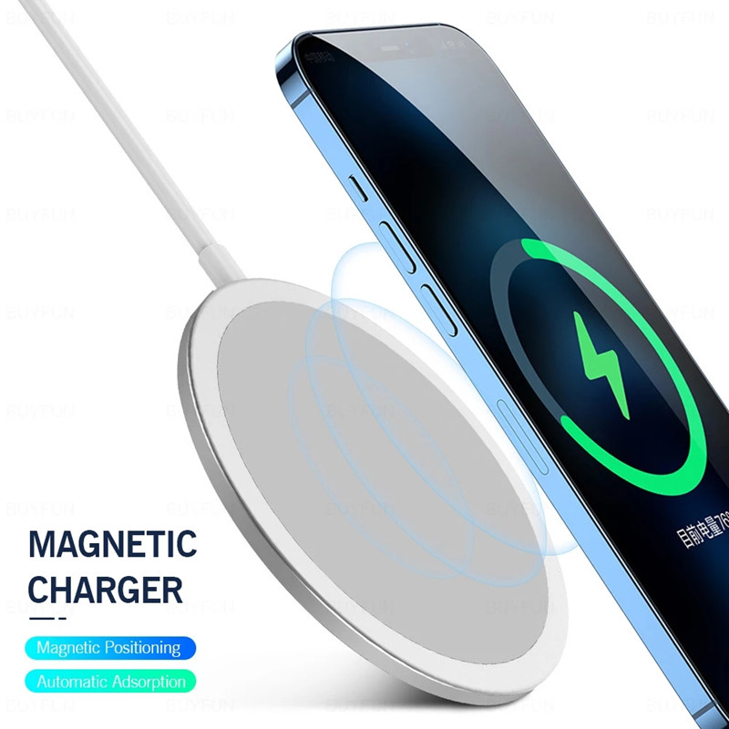 Magnetic MagSafe Wireless Phone Ladegerät 15W Tragbare Magssafe Ladegerät für Apple iPhone 12 11 Pro Max Best Selling Produkt Amazon Hot Style