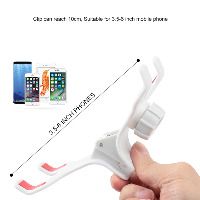 Flexibler Handyhalter Hängender Hals Lazy Halskettenhalter Bett 360 Grad Telefoninhalter Stand für iPhone Xiaomi Huawei
