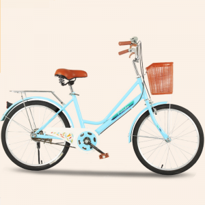 Beliebte 24 \\\\ \'\\\\\' \\\\ \'\\\\\' 26 Zoll Fahrrad Mann und Frau Hohe Carbon City Bike mit Korb