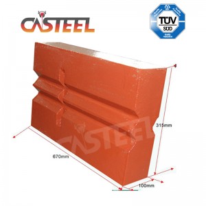 Brechterteile zum Bau von Abfällen und Asphaltrecycling