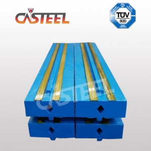 Hohe Chrom-Impact Crusher-Teile Pegson XH250, XH320SR, XH500 HARTL 1060 TESAB, EXTEC Schlagstangen