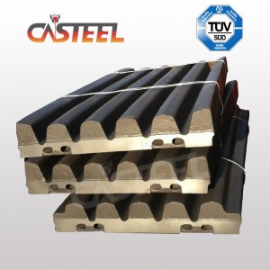 China Kiefer Die Fabrik-OEM-Backenplatten