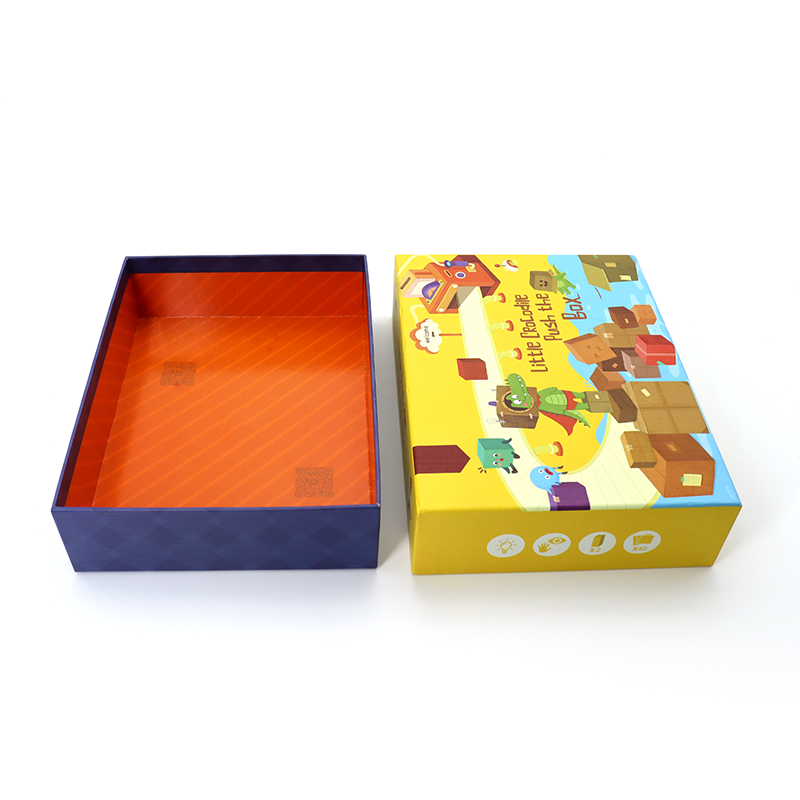Benutzerdefinierte Größe und Designpapier Puzzle-Geschenk-Verpackungskarton-starrer Kästen