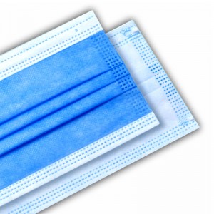 Einweg-Gesichtsmaske.