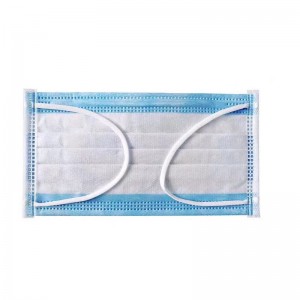 Einweg-Gesichtsmaske.